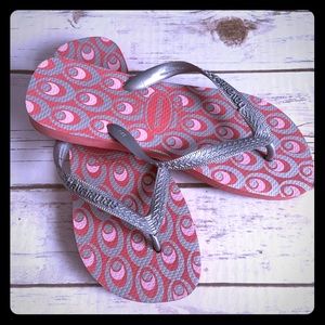 Havaianas silver red 39-40